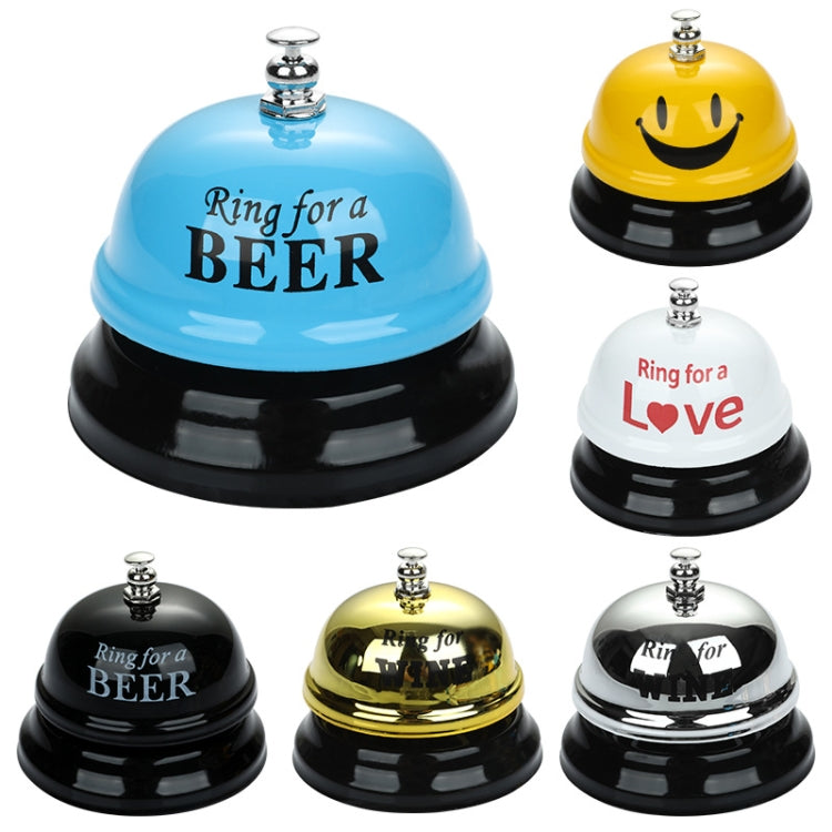 3 PCS Bar Counter Dishes Ring Bell Pendant Brass Bell Meal Bell