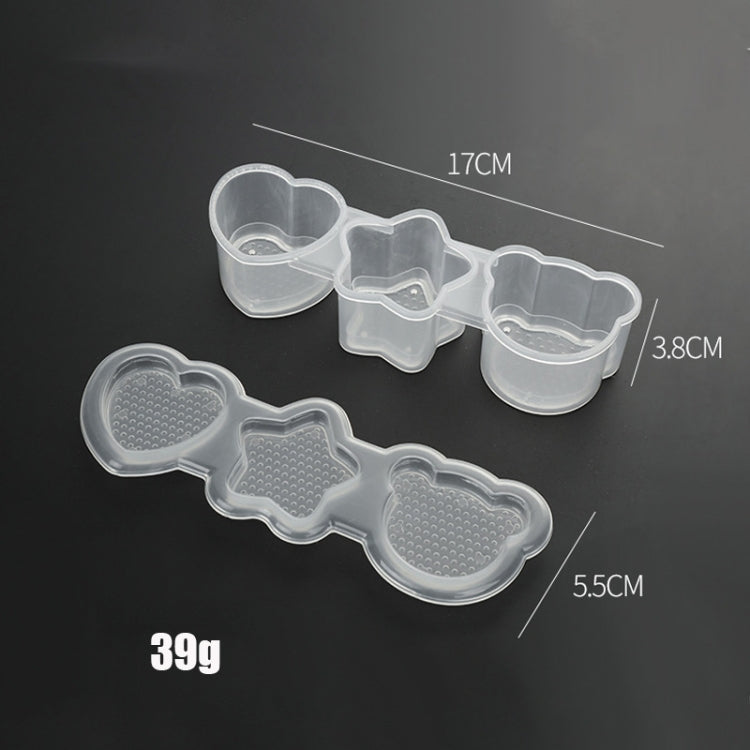 4 Sets Children Bento DIY Rice Ball Sushi Mold Set, Specification: Heart Star Bear