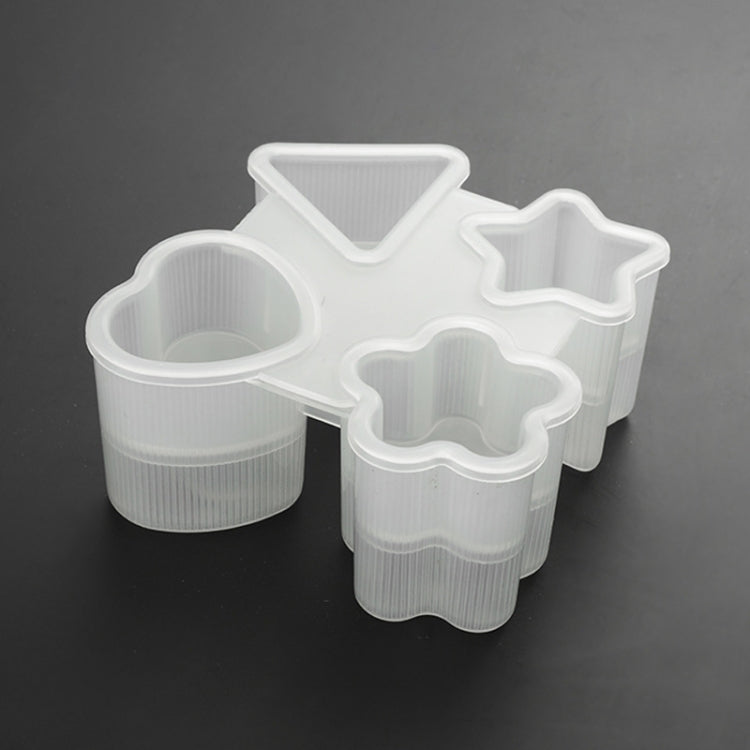 4 Sets Children Bento DIY Rice Ball Sushi Mold Set, Specification: Four Flowers