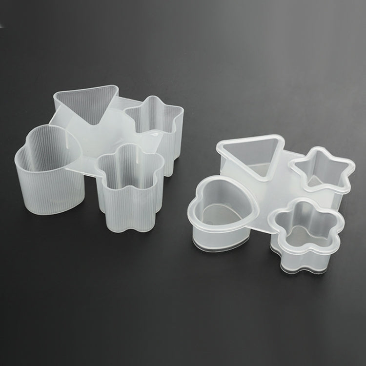 4 Sets Children Bento DIY Rice Ball Sushi Mold Set, Specification: Four Flowers