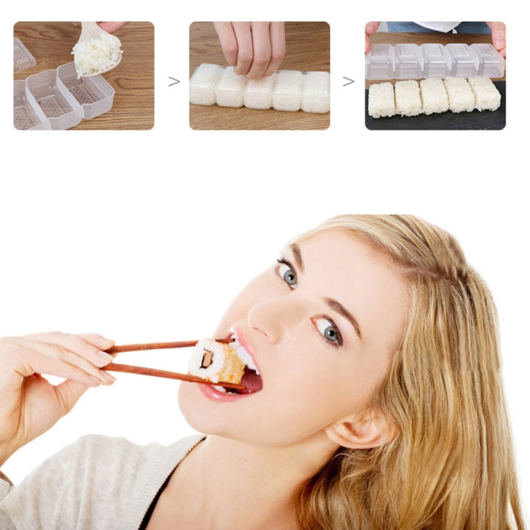 4 Sets Children Bento DIY Rice Ball Sushi Mold Set, Specification: Nigiri Sushi