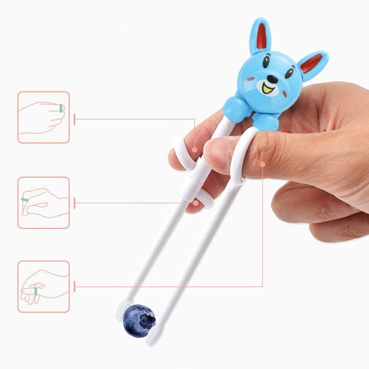 5 PCS Baby Tableware Puzzle Practice Chopsticks