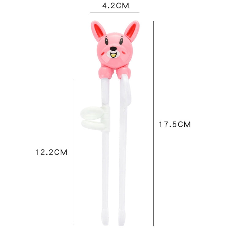 5 PCS Baby Tableware Puzzle Practice Chopsticks