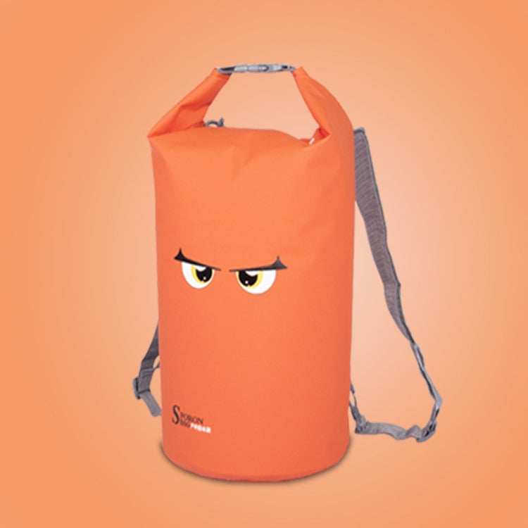 10L SPORON Outdoor Seaside Beach Swimming Rafting Waterproof Bag PVC Mesh Cloth Storage Bucket Bag