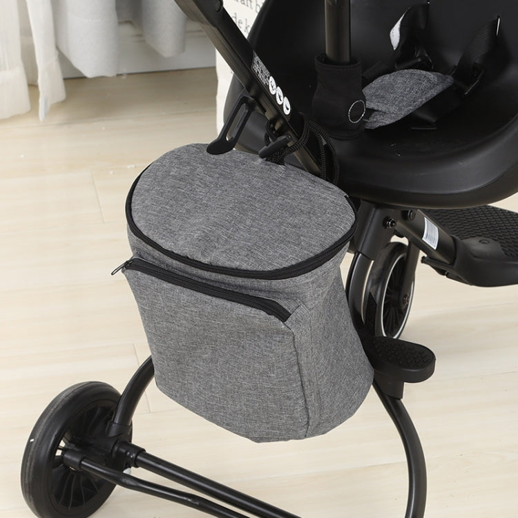 Baby Stroller Bag Baby Carriage Universal Storage Bag, Colour: Standard (Black)