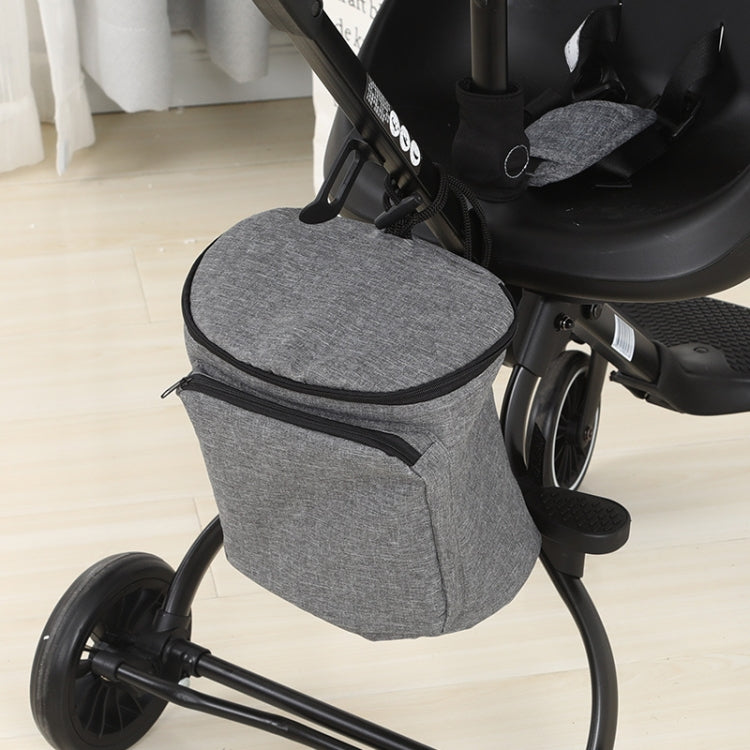 Baby Stroller Bag Baby Carriage Universal Storage Bag, Colour: Upgrade (Gray)