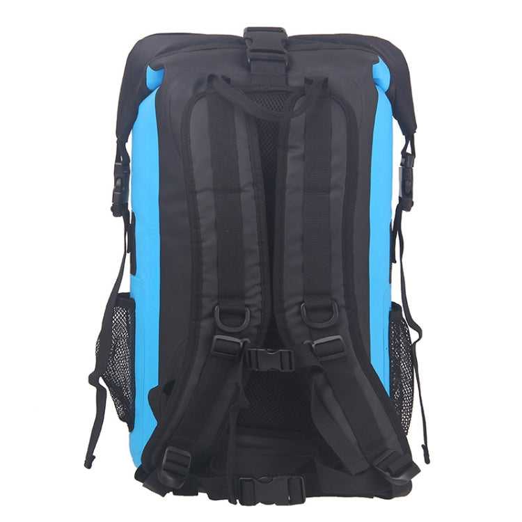 30L PVC Outdoor Waterproof Bag Hiking Mountaineering Waterproof Backpack