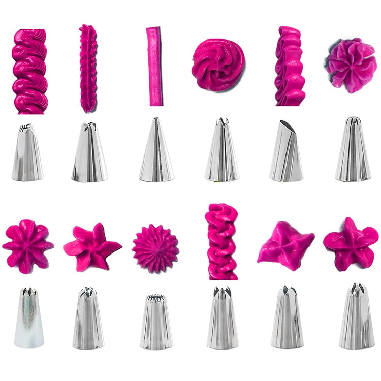 83 in 1  Cake Decorating Mouth Baking Tool Set Icing And Pastry Coloring Utensils