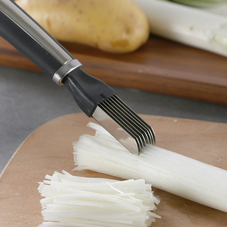 2 PCS Stainless Steel Onion Cutter Household Kitchen Gadgets, Specification: A