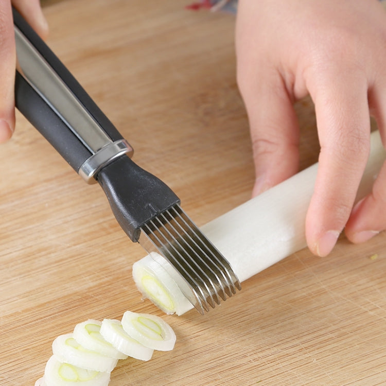 2 PCS Stainless Steel Onion Cutter Household Kitchen Gadgets, Specification: A