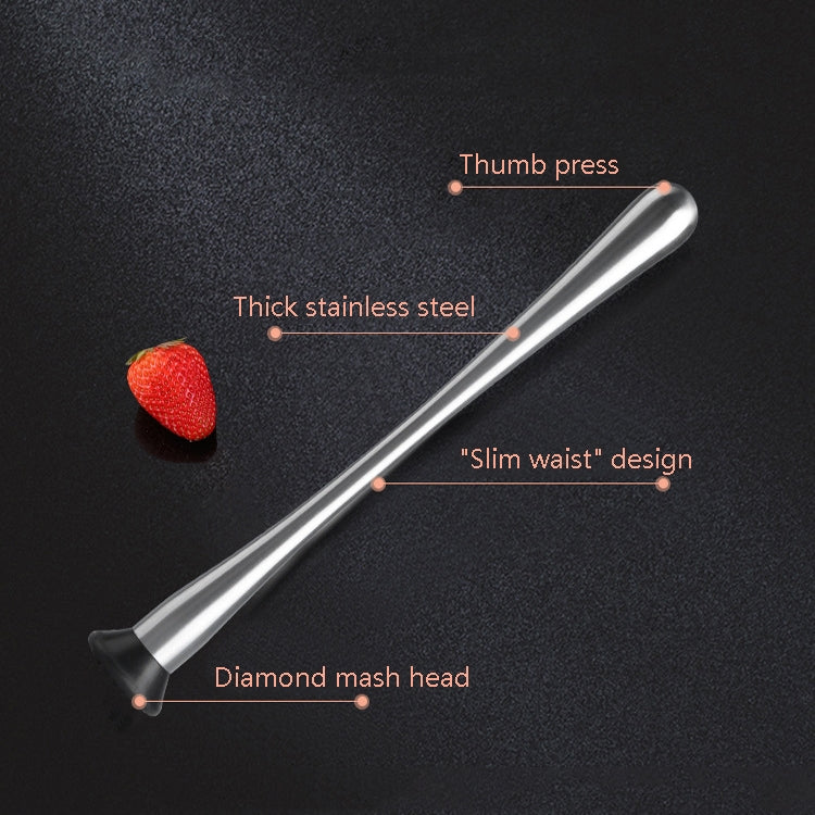 Fruit Crushed Popsicles Crushed Ice Hammer Bartender Mashed Sticks, Specification: Large