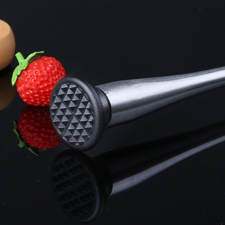 Fruit Crushed Popsicles Crushed Ice Hammer Bartender Mashed Sticks, Specification: Large