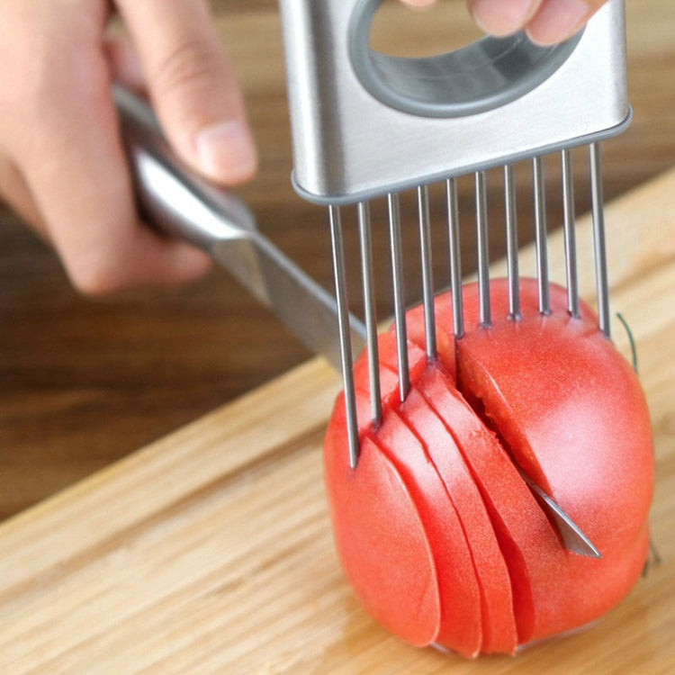 Steak Loose Meat Tenderizer Needle Cutting Vegetables Protection Slice Holder Onion Fork