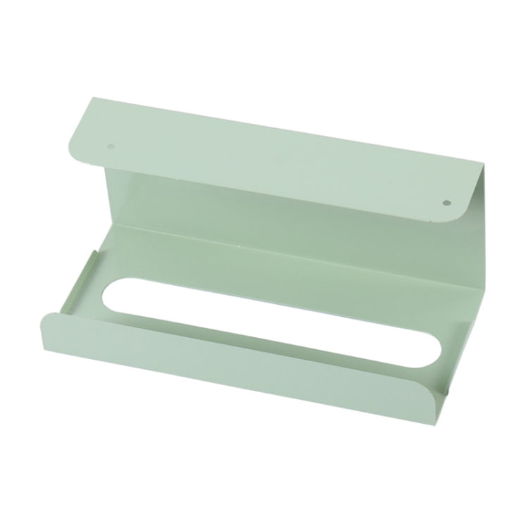 2 PCS Wrought Iron Spray Paint Paper Towel Rack Removable Absorbent Paper Towel Rack