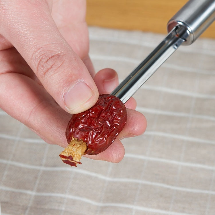 3 PCS Kitchen Stainless Steel Thickened Hawthorn And Red Dates Corer, Specification: 2cm