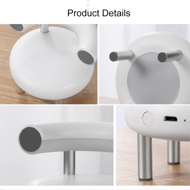 AD-01 LED Chair Eye Protection Night Light Mobile Phone Holder Bedroom Bedside Learning Light