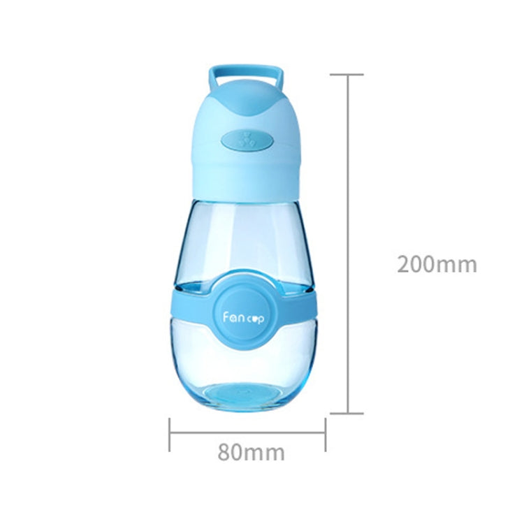Summer Cool Fan Cup Outdoor Sports Portable Mini Fan Cup(Pink)