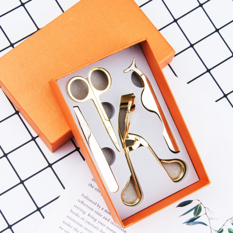 2 PCS 4 In1 False Eyelash Assistant Eyebrow Clipper Beauty Tool
