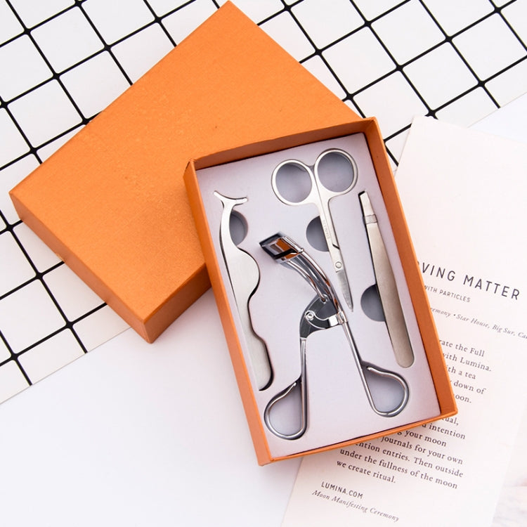 2 PCS 4 In1 False Eyelash Assistant Eyebrow Clipper Beauty Tool
