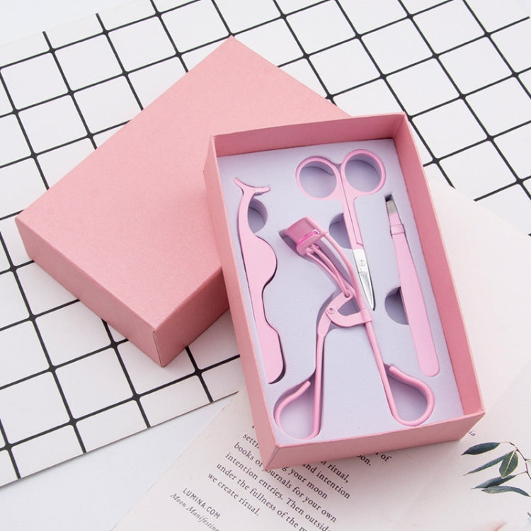 2 PCS 4 In1 False Eyelash Assistant Eyebrow Clipper Beauty Tool
