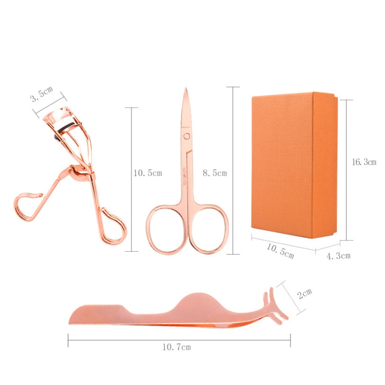 2 PCS 4 In1 False Eyelash Assistant Eyebrow Clipper Beauty Tool