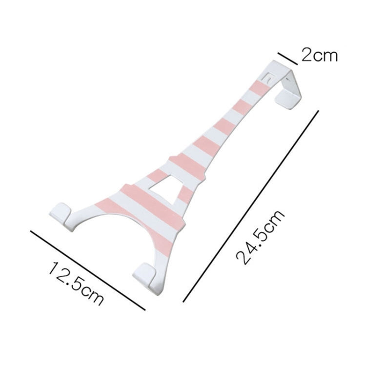2 PCS Door-Type Clothes Hook Behind The Door Nail-Free Seamless Hook