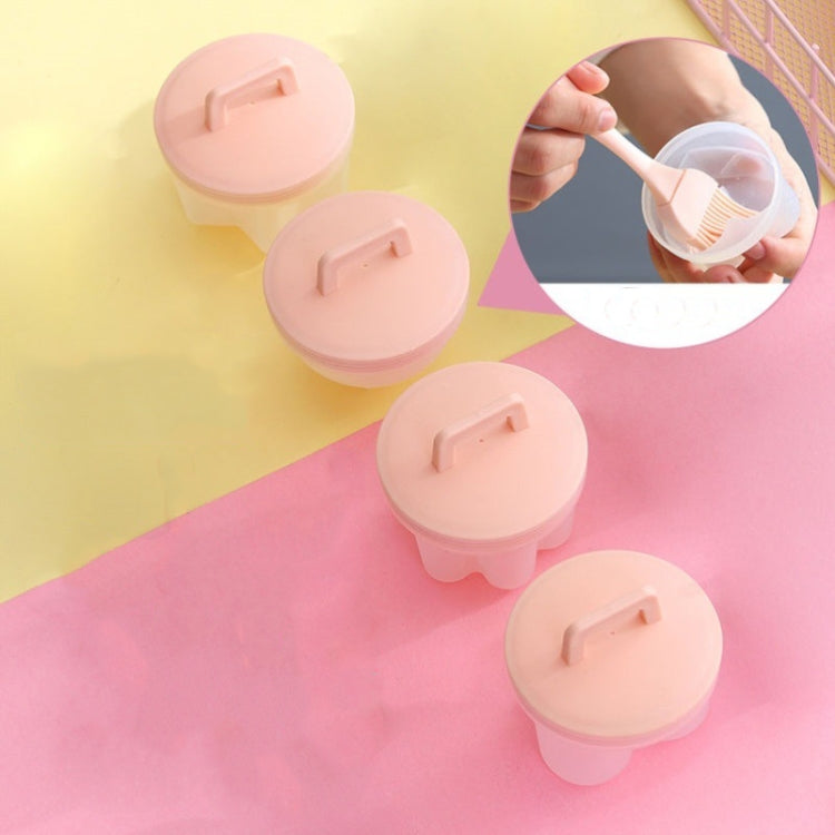 4 in 1 Poached Egg Mold Set Household Poached Egg Egg Cup Egg Steamer with Oil Brush