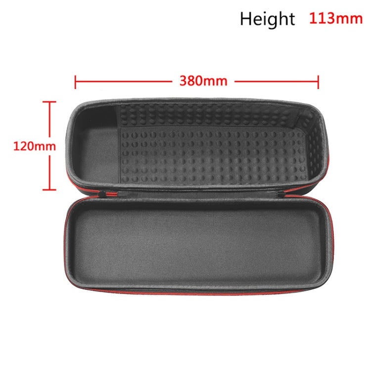 2 PCS Wireless Bluetooth Speaker Portable Protection Bag For Sony SRS-XB43(Black)
