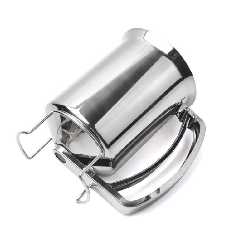 Handheld Stainless Steel Batter Dispenser Cupcake Batter Funnel Stirring Batter Separator