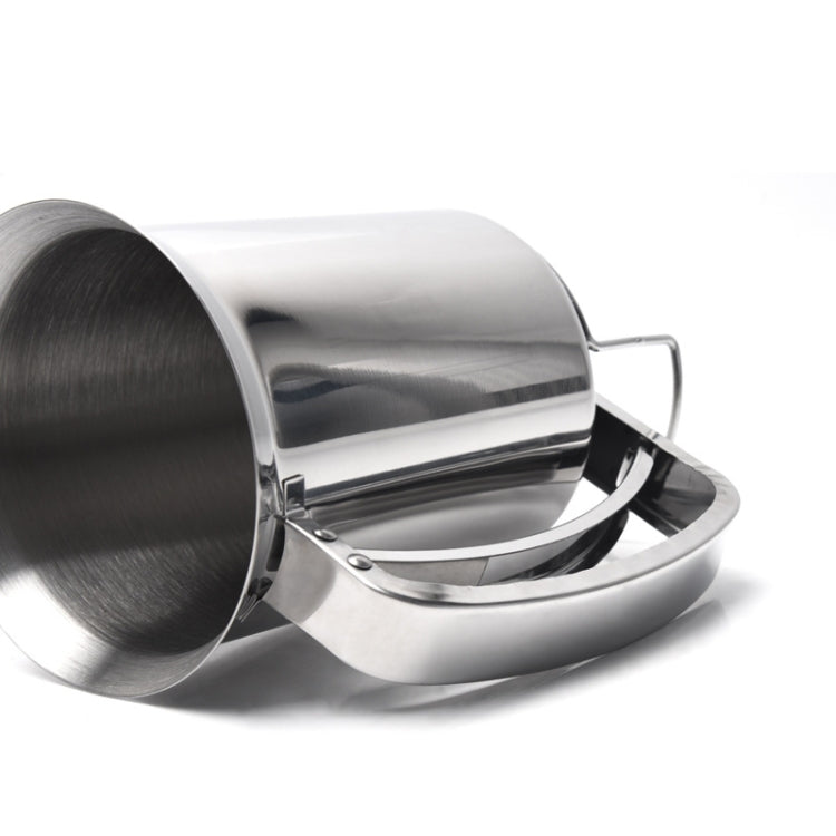 Handheld Stainless Steel Batter Dispenser Cupcake Batter Funnel Stirring Batter Separator
