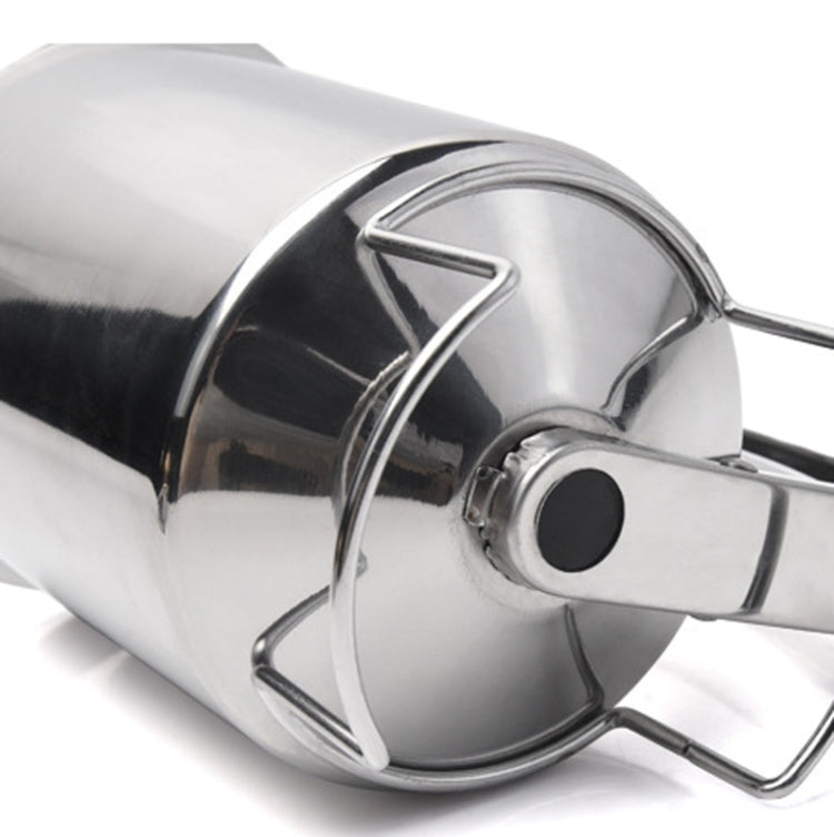 Handheld Stainless Steel Batter Dispenser Cupcake Batter Funnel Stirring Batter Separator