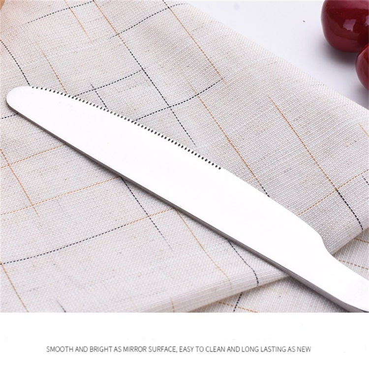 20 in 1 Stainless Steel Cutlery Steak Cutlery Set, Specification: True Color