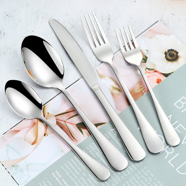 20 in 1 Stainless Steel Cutlery Steak Cutlery Set, Specification: True Color