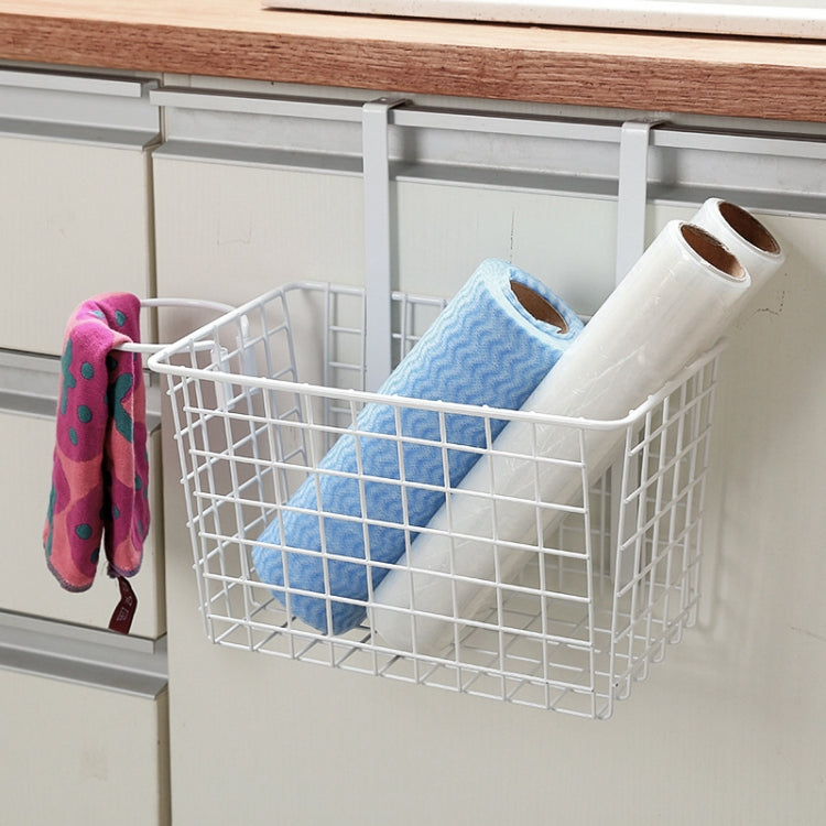 Dormitory Wrought Iron Storage Basket Household Bathroom Rack