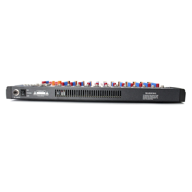 12 Channel Professional Karaoke Audio Mixer Microphone Digital Console Sound Mixing Amplifier with USB 48V Phantom Power