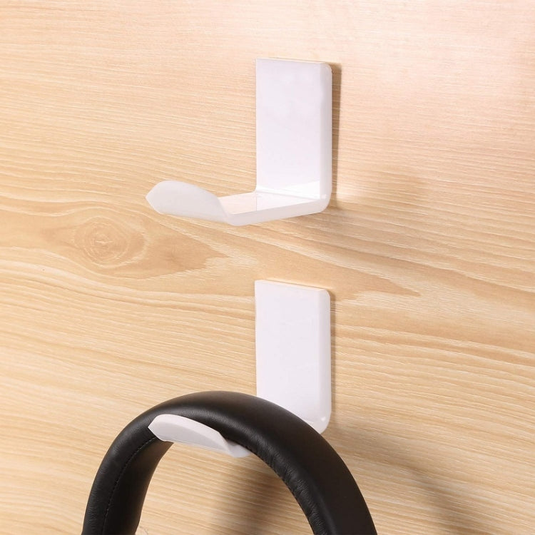 2 PCS Headphone Bracket Sticky Headset Hanger