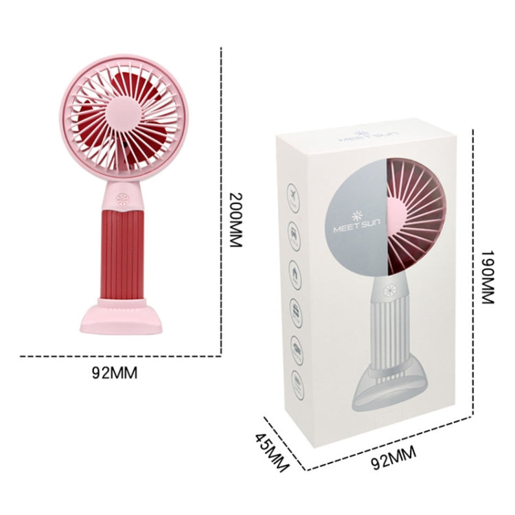 DM-7 Desktop Dormitory Mini Large Wind Portable USB Fan
