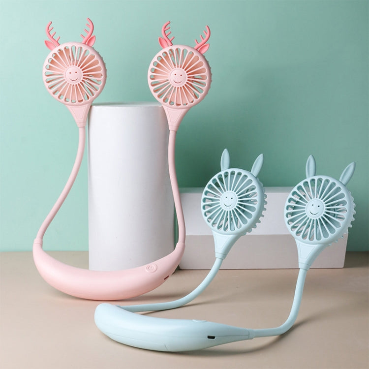 USB Lazy Hanging Neck Fan Sports Portable Multifunctional Pocket Fan