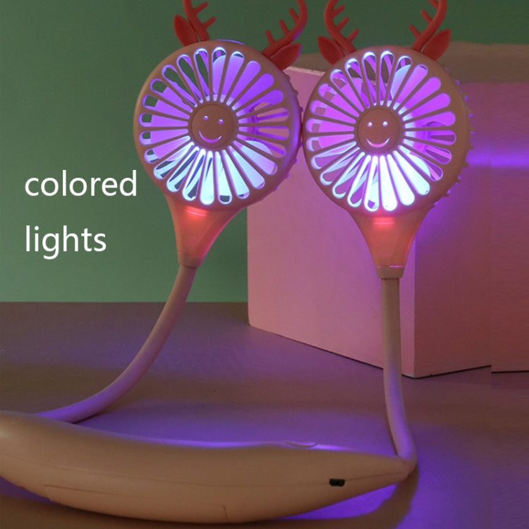 USB Lazy Hanging Neck Fan Sports Portable Multifunctional Pocket Fan