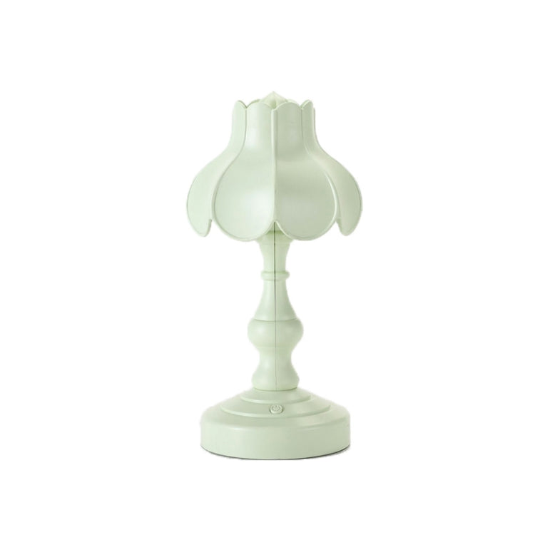 Retro Charging Table Lamp Bedroom Bed LED Eye Protection Light