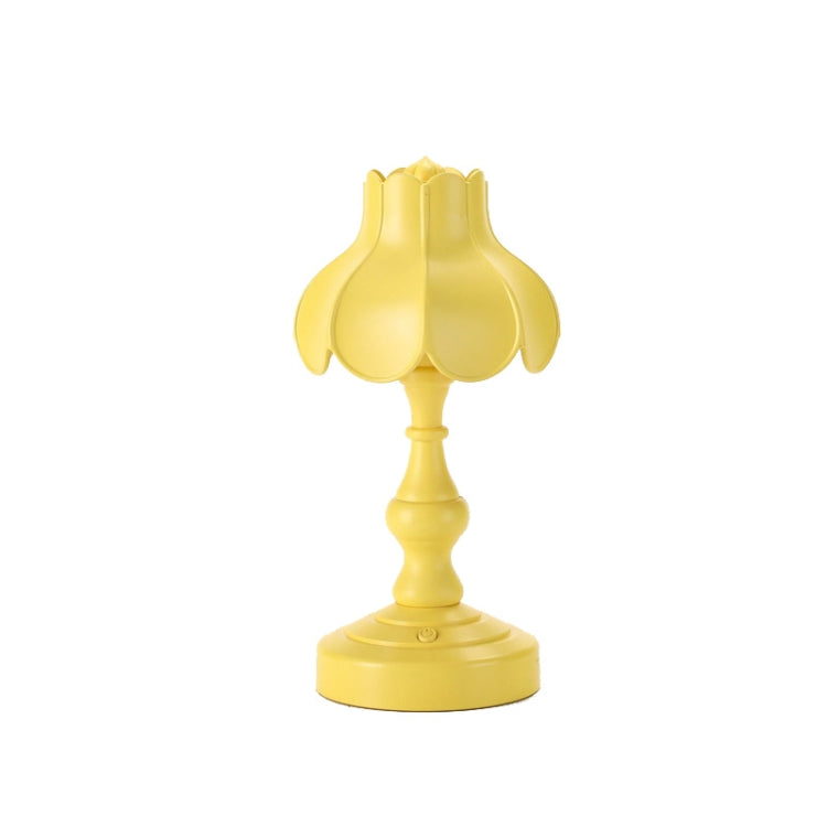 Retro Charging Table Lamp Bedroom Bed LED Eye Protection Light