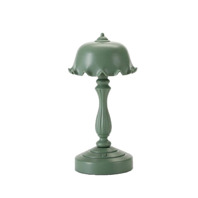 Retro Charging Table Lamp Bedroom Bed LED Eye Protection Light