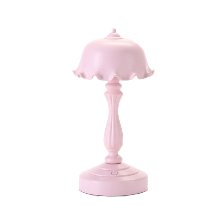 Retro Charging Table Lamp Bedroom Bed LED Eye Protection Light