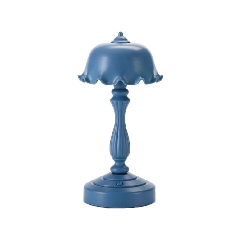 Retro Charging Table Lamp Bedroom Bed LED Eye Protection Light