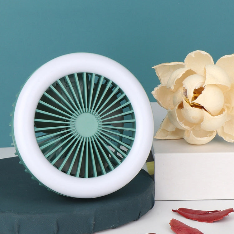 6355 Mini Carabiner Folding Fan Night Light