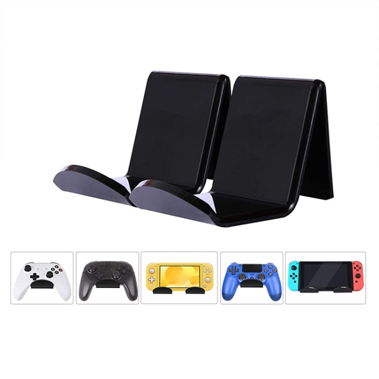 3 PCS Stick-On Headset Bracket Wall-Mounted Gamepad Bracket