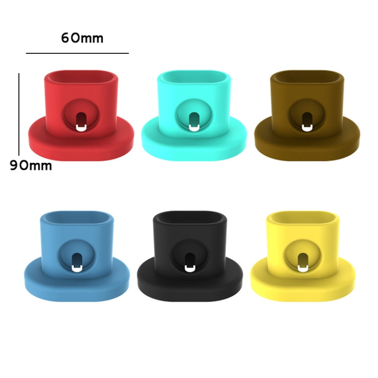 2 In 1 Silicone Stand Charging Base For IWatch/AirPods Random Colour Delivery