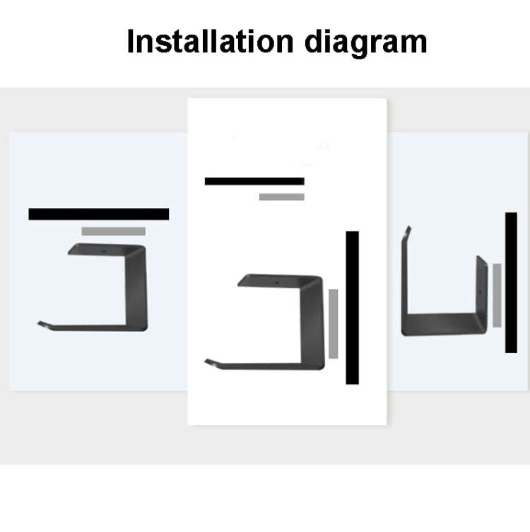 2 PCS Z5 All-Aluminum Alloy Headphone Holder Hanger Hook Wall Display Shelf