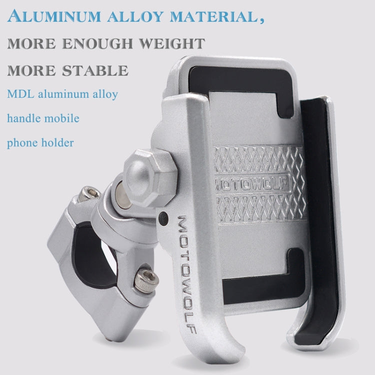 Bicycle Riding Navigation Mobile Phone Holder Motorcycle Car Aluminum Alloy Mobile Phone Holder