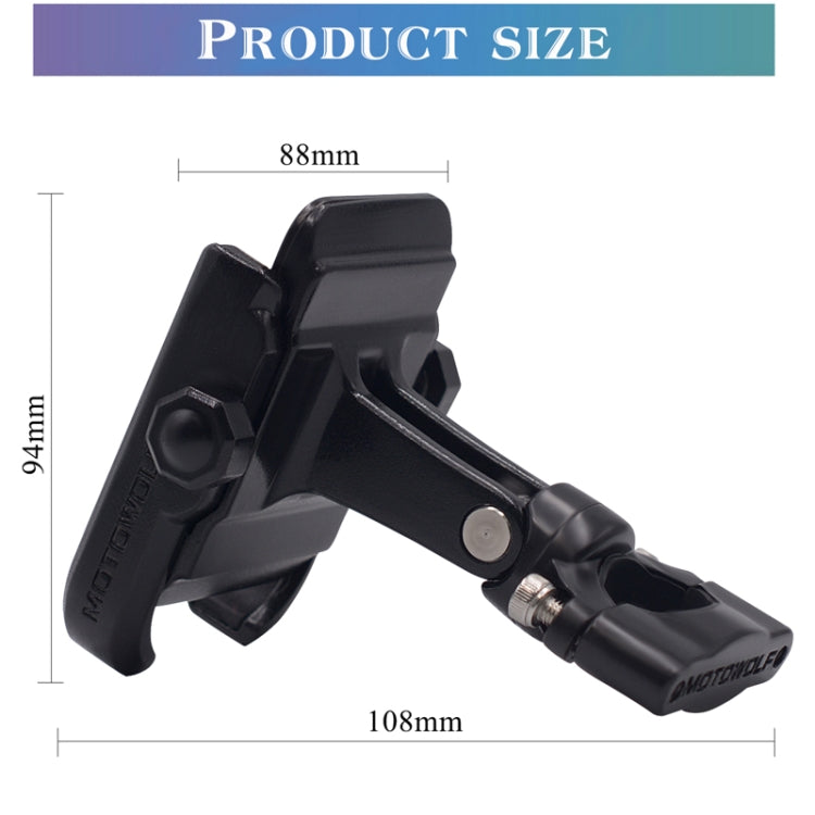 Bicycle Riding Navigation Mobile Phone Holder Motorcycle Car Aluminum Alloy Mobile Phone Holder